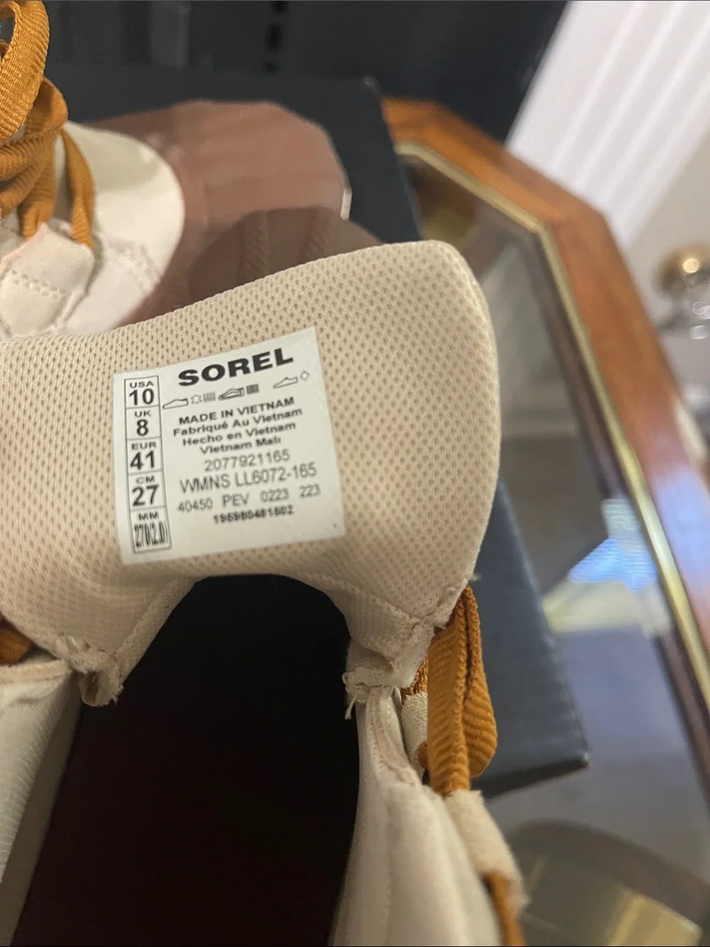 Sorel Out N About III Classic WP Sneakers - Bleached Ceramic & Gum